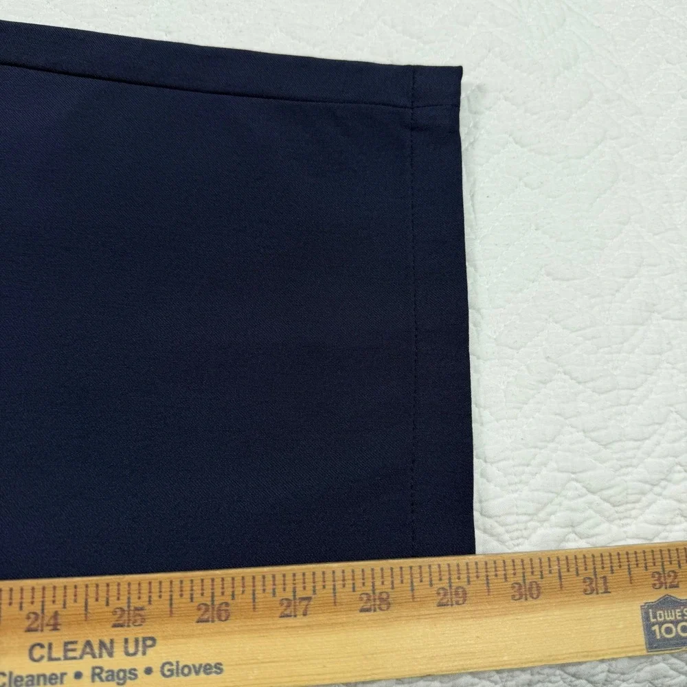 Lululemon Mens 33x29 Commission Pant Slim Tech Chino Trousers Navy Blue GUC